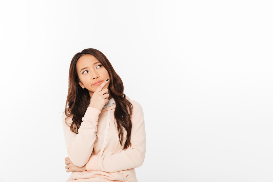 famous actress thinking